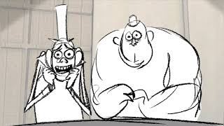 Cheese Fits Scene STORYBOARD [upl. by Biegel735]