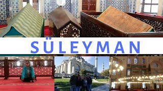 Tumbas de Hürrem y de Süleyman el El Magnífico Visitando La Mezquita Süleymaniye Mexicana en Tr [upl. by Lertram]