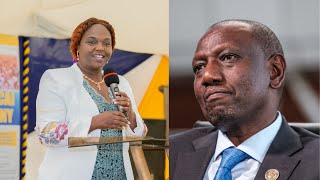 SHOCKING AS ANGRY PASTOR DORCAS RIGATHI LECTURES PRESIDENT RUTO AFTER HER HUSBAND WAS IMPEACHED [upl. by Enelav]