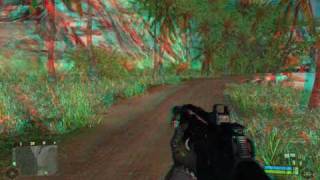 Crysis in 3D tridef on regular Laptop display [upl. by Maleki]