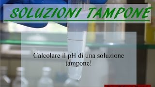 Le soluzioni tampone  Corso Online di Chimica Generale e Inorganica [upl. by Anabella]