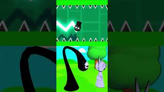 INCREDIBOX SPRUNKI  Wenda vs Black in Geometry Dash [upl. by Verney]