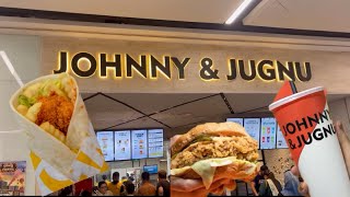 Food vlog of Johnny Jugnu Wrap best wrap in Lahore Johnny Jugnu Emporium Mall Tortilla Wrap [upl. by Susejedesoj]