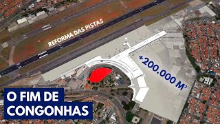 Começou a Reforma RADICAL do Aeroporto de CONGONHAS [upl. by Aelak]