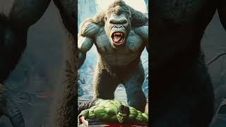 King kong vs avenjer 😲shorts marvel hulk avengers batman superman kingkong [upl. by Odnomar]