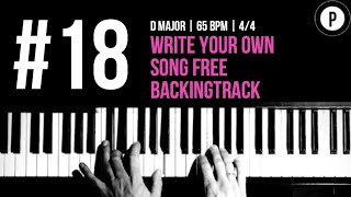 18 Write Your Own Song Free Backingtrack [upl. by Allac]