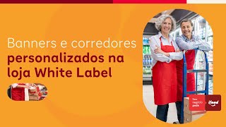 Como criar banners e corredores Personalizados na loja White Label [upl. by Nyrehtac]