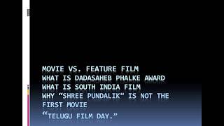 why “shree pundalik” is not the first moviewhat is“telugu film dayquot [upl. by Starr64]