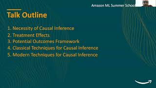 Causal Inference  Module8  Amazon ML Summer School 2024  Full Machine Learning Lectures [upl. by Ymled]