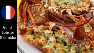 🇫🇷 French Lobster Thermidor Creamy Recipe How Easy to Make  Passportcookbook [upl. by Enirhtak]