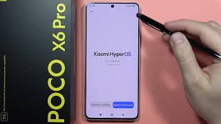 POCO X6 Pro Check for System Updates howtodevices [upl. by Valentia]