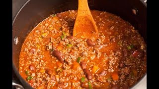 COMO HACER FRIJOLES CON CARNE MOLIDACHILI [upl. by Milde]