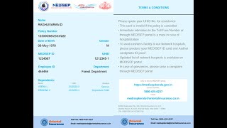 MEDCARD MEDISEP ID CARD DOWNLOAD NOW medcardkeralagovin MedCardID MEDISEPIDCARD [upl. by Leirraj998]