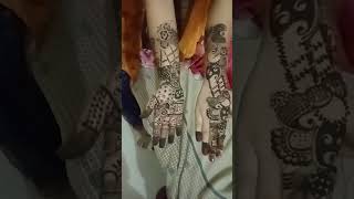 Arebic mehndi design alish mehndi artyoutubeshorts [upl. by Etka]