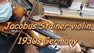 Karl Hofner Stainer 1930s Germany Violin Rescued by Schnefsky Played by Jeff Taylor [upl. by Sesylu]