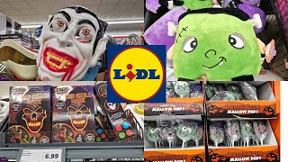 Lidl Store Halloween Gift CollectionPillowsFace MaskCandy Sweet Egg Shop With Me 2024 October [upl. by Sillihp]