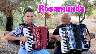 Rosamunda POLKA a 2 fisarmoniche  Antonio Tanca e nonno Franco [upl. by Nicoli344]