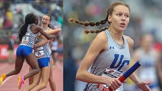 Union Catholics Girls Capture DRAMATIC 4x800 Win Dominate With Anchor Leg [upl. by Myer892]