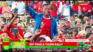 Shebeshxt Full performance EFF tshela thupa rally kedishit malume ambulance hawiweng encouragement [upl. by Adnolor578]