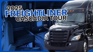 Tour of a 2025 Freightliner Cascadia [upl. by Lenaj925]