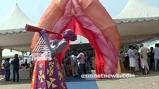 Celebrating Menstruation 2nd day of Arpo Arthavam at Kochi Marine Drive [upl. by Elylrac]