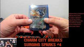 Pokemon Surging Sparks 4  Random Pack Energy [upl. by Wickner767]