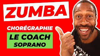 ZUMBA  tutoriel facile LE COACH Soprano [upl. by Asli443]