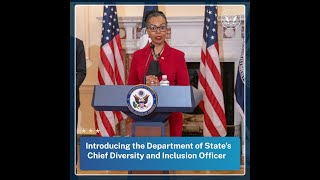 Introducing the Department of State’s Chief Diversity and Inclusion Officer [upl. by Shelagh]