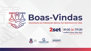 TJBA transmite o Projeto BoasVindas  Manhã [upl. by Hughie]