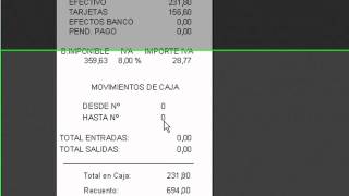 Cierre de día  turno y recuento de caja [upl. by Eeruhs]