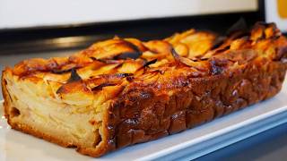 Gâteau aux tranches de pomme  Cake facile aux pommes  Recette  346 [upl. by Divadnhoj]