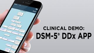 DSM5® Differential Diagnosis App Demonstration [upl. by Jobi]