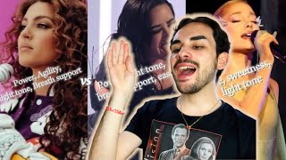 Tori Kelly vs Demi Lovato vs Ariana Grande 5th Octave Vocal Battle C5B5  Reaction [upl. by Myrt]