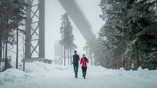 RUNNING HILL REPEATS IN THE SWEDISH WINTER [upl. by Ydnic]