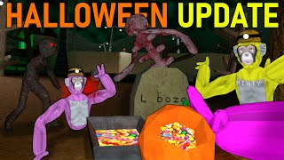 Trick or Treating in the BIG SCARY HALLOWEEN UPDATE All 9 Levels [upl. by Rosena213]