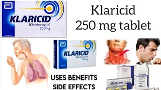 Klaricid tablet 250 mg uses in urdu [upl. by Elakram138]