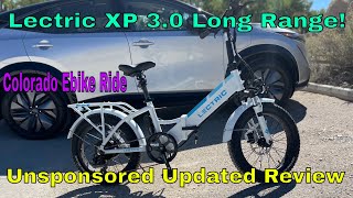 Lectric XP 30 Long Range Ride amp Unsponsored Review Arkansas River Trail in Colorado ebike review [upl. by Malinowski953]