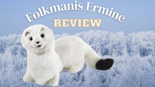 Folkmanis Ermine Review puppet review toyreview ermine stoat ferret weasel [upl. by Tacklind707]