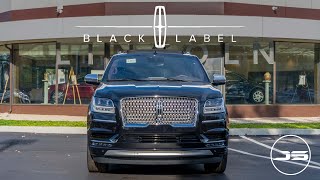 2021 Lincoln Navigator Black Label Review [upl. by Enelhtak]