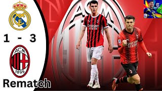 Real Madrid vs AC Milan Champions League Match  Extended Highlight [upl. by Initirb80]