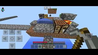 skyblock 120 mcpe p1 [upl. by Suu766]