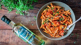 Rezept Strozzapreti mit Riesengarnelen  Mazzetti lOriginale [upl. by Airtened]