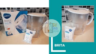 BRITA Sürahi İlk Kullanım Brita SuFiltreleme [upl. by Aranat468]