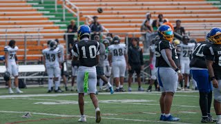 John F Kennedy Vs Bonnabel Spring Football 24  MUST WATCH SUBSCRIBE [upl. by Laehcimaj]