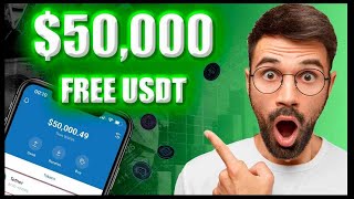 Get 50000 Free BitcoinUSDT I Complete Claiming Tutorial [upl. by Vogele392]