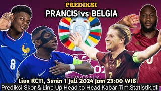 PREDIKSI PRANCIS vs BELGIA16 BESAR EURO 2024🔴Duel 2 Tim Unggulan yg Hanya Jadi Runner Up Grup🔥 [upl. by Llekcor695]