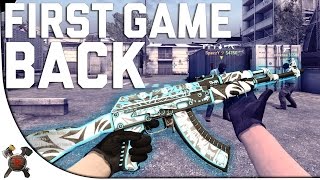 FIRST GAME BACK  CounterStrike Global Offensive CSGO Full Gameplay [upl. by Nile]