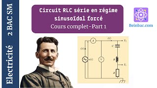 2Bac SM BIOF Electricité Séance 1 Oscillations forcées dans un circuit RLC en série [upl. by Nwahc]