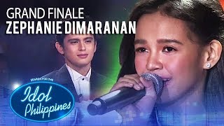 Zephanie Dimaranan sings “Pangarap Kong Pangarap Mo”  The Final Showdown  Idol Philippines 2019 [upl. by Nahgiem]