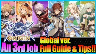 Which 3rd Job is the BEST Card Prepare Guide Included Ragnarok Origin Global [upl. by Anial]